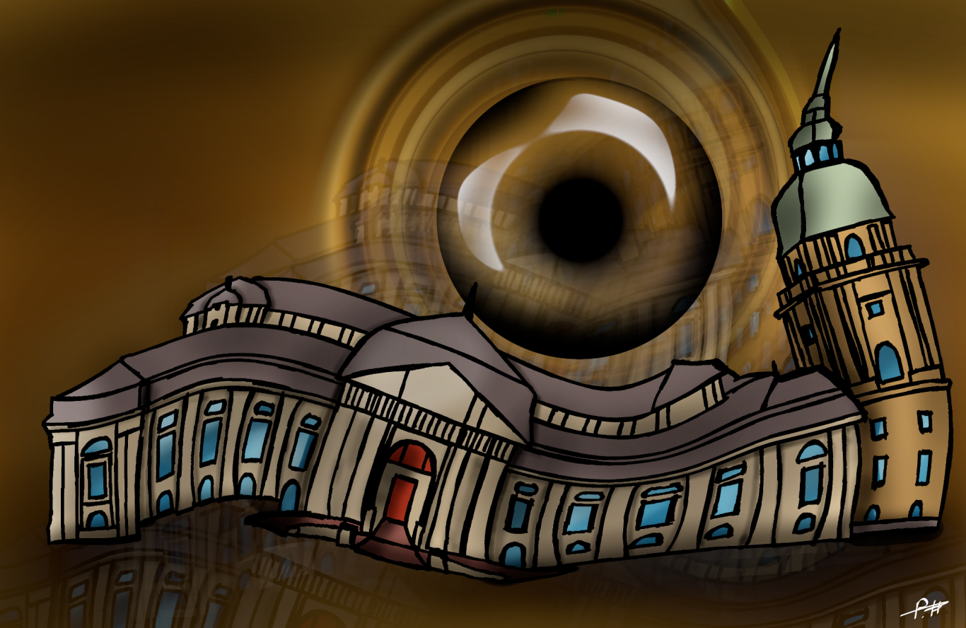 Das Hessische Landesmuseum in Darmstadt in künstlerisch-digitaler Inszenierung